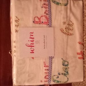 Twin sheet set  3 pc.
